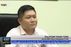 TVB Ông Phạm Thanh Tùng - Chủ tịch HĐQT Công ty CP Tập đoàn Quản lý Tài sản Trí Việt (TCORP) kiêm Chủ tịch HĐQT Công ty CP Chứng khoán Trí Việt (TVB) trao đổi về dự thảo sửa đổi Nghị định 20 trong chương trình “Tài chính Kinh doanh” – VTV1